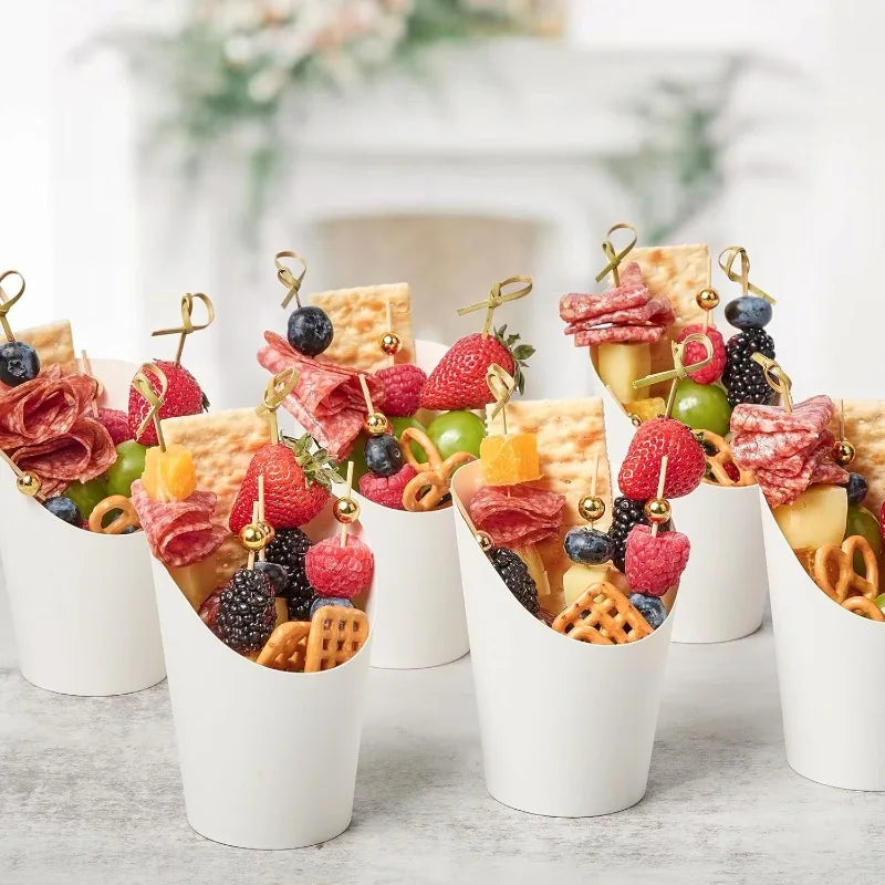 Disposable Kraft Paper Snack Cups