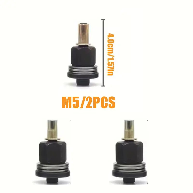 Two M5 rivet nut tools with interchangeable heads shown against a white background.