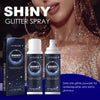 Radiant Silver Glitter Spray for Hair, Face & Body