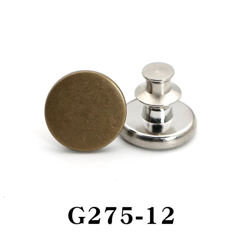 No-Sew Adjustable Jeans Button Pins for Waist Tightening and Decoration