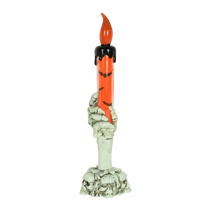 LED Skeleton Ghost Hand Candles for Halloween Decor