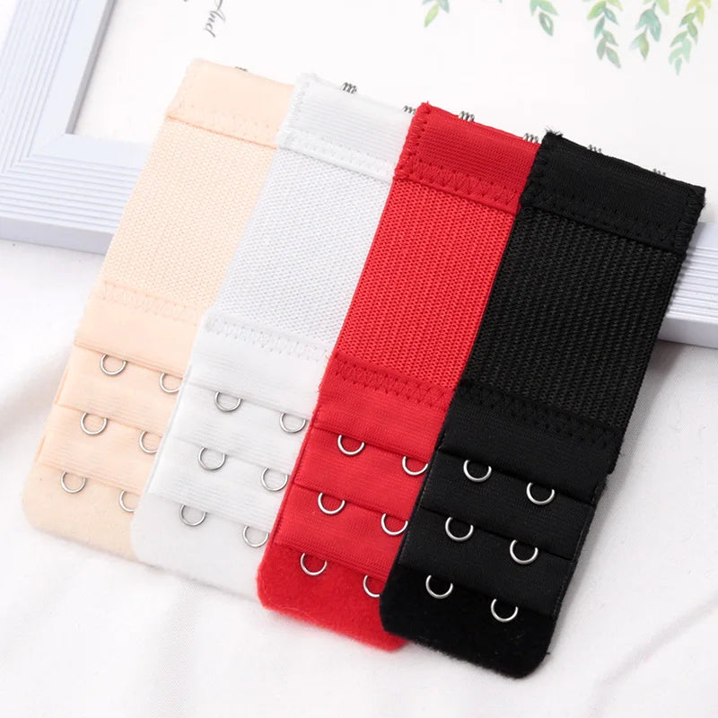 Elastic Bra Extender Clips (Set of 5)
