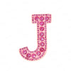 Pearl Rhinestone Letter Patches – Iron-On 3D DIY Embellishments