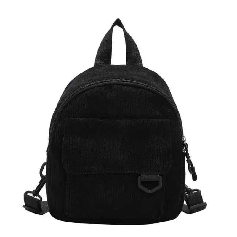 Mini Corduroy Backpack