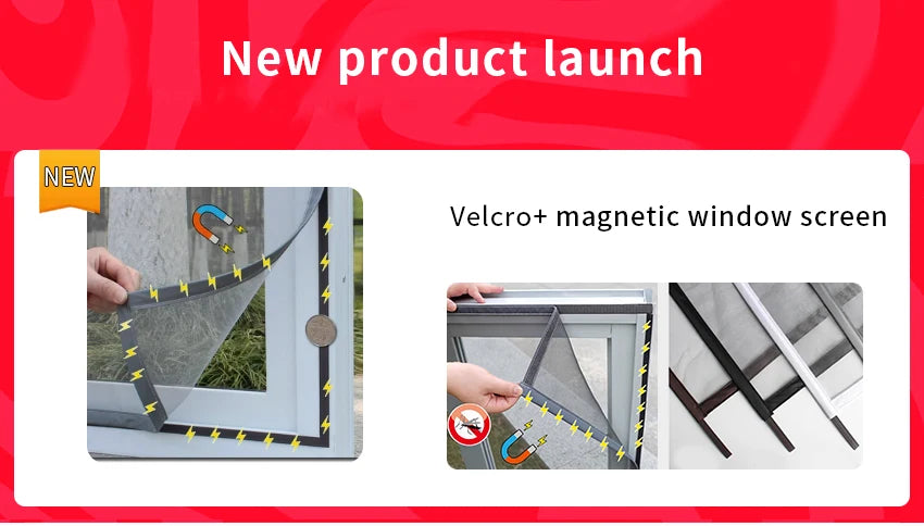 Self-Adhesive Anti-Mosquito Window Screen Net