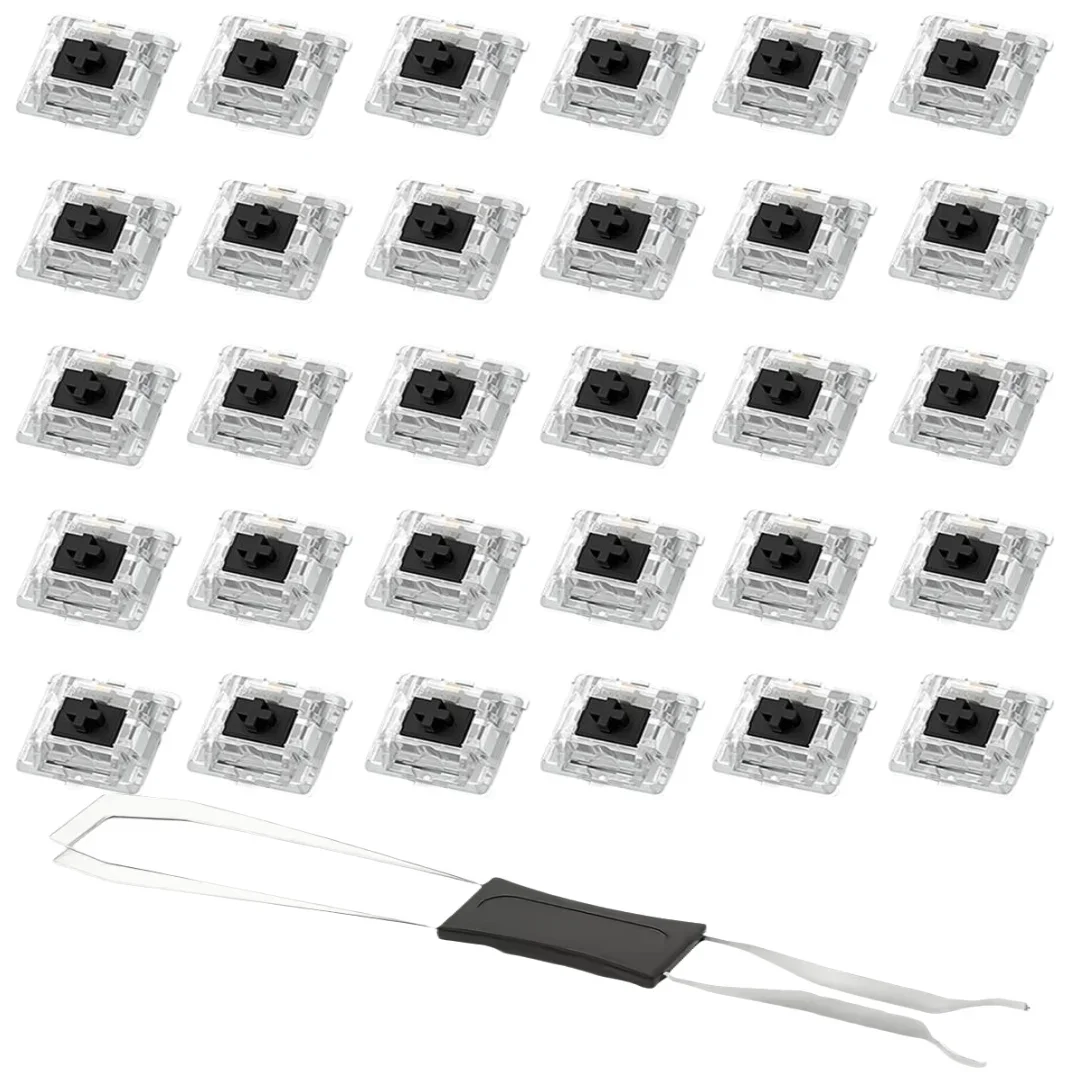 Custom Mechanical Keyboard Switch Set with Keycap Puller