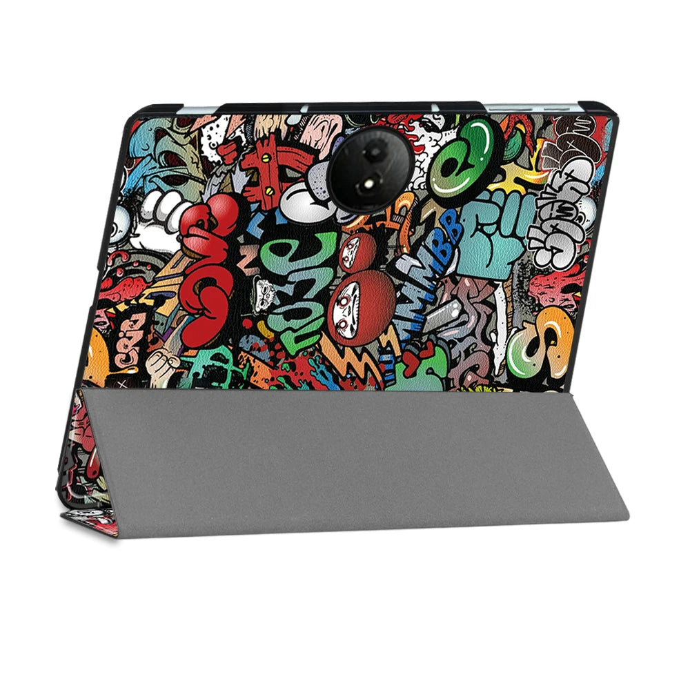 Slim Tri-Fold Folio Case for TCL NxtPaper 11 Plus with Pen Holder