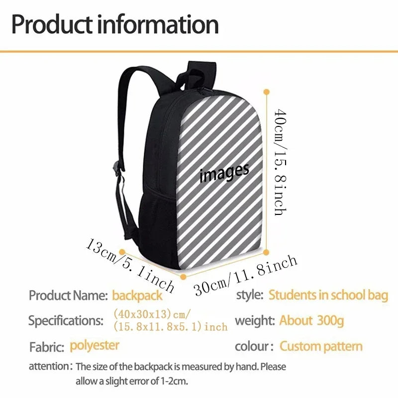 Michael Jackson 3D Print Backpack for School & Travel