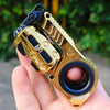 Precision Metal Fidget Slider with Ratchet Mechanism