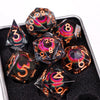Beholder's Eye Sharp Edge Resin Dice Set for D&D
