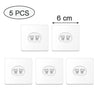Clear Self-Adhesive Hooks (2-Pack)