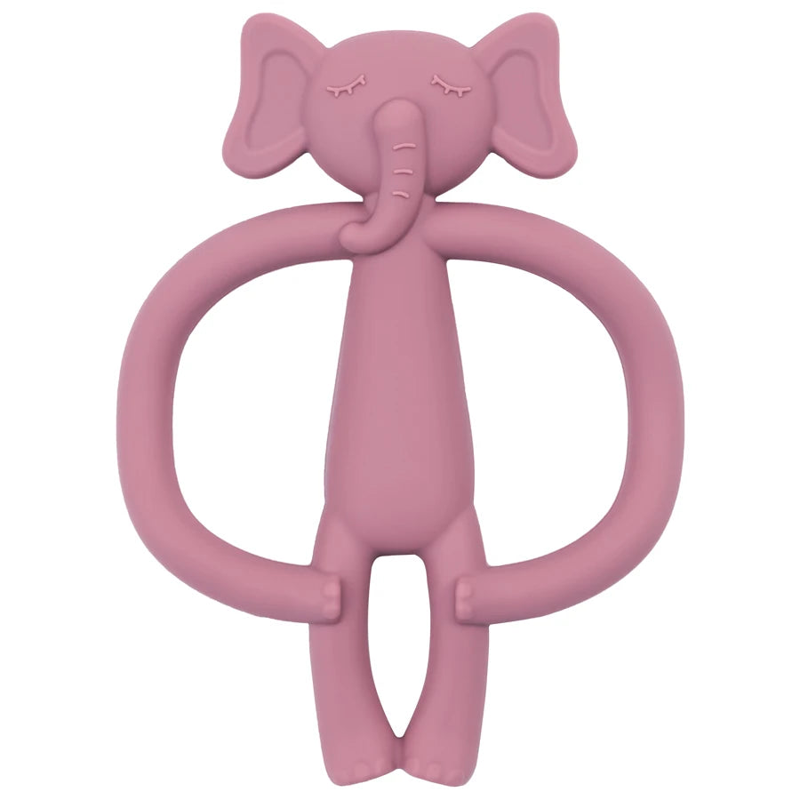 BPA-Free Silicone Baby Teether – Soothing Teething Relief for Infants