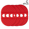 Self-Adhesive Car Door Lock Protective Covers (4-Pack)