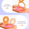 Double-Sided Magnetic Phone Ring Holder with Kickstand