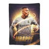 Manta de Fútbol para Fans de Mbappé