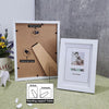 Rustic Wooden Picture Frame for Wall or Table Display
