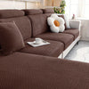 Jacquard Sofa Seat Cushion Cover – Removable & Non-Slip