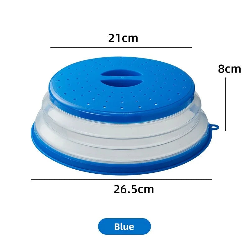 Collapsible Microwave Splatter Cover