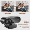 4K Autofocus Webcam with Built-in Microphone