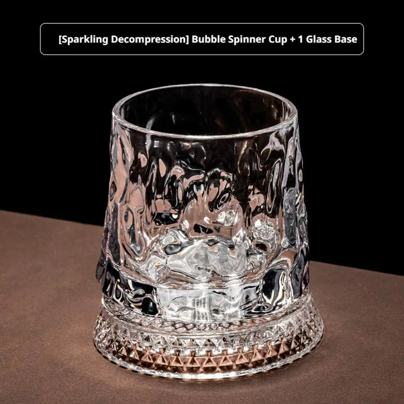 Vaso de Whisky Giratorio de Cristal