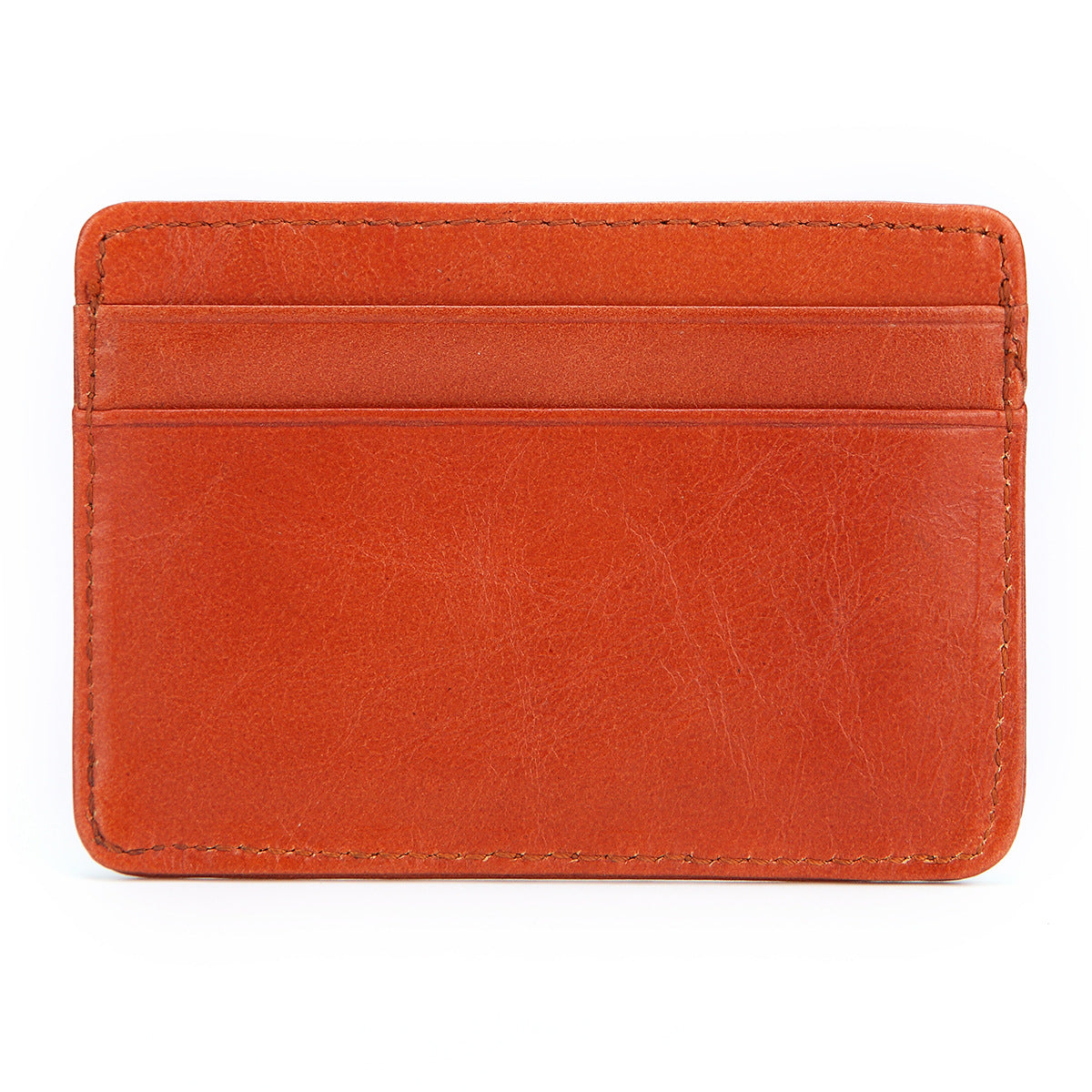 Genuine Leather Slim Card Holder Wallet