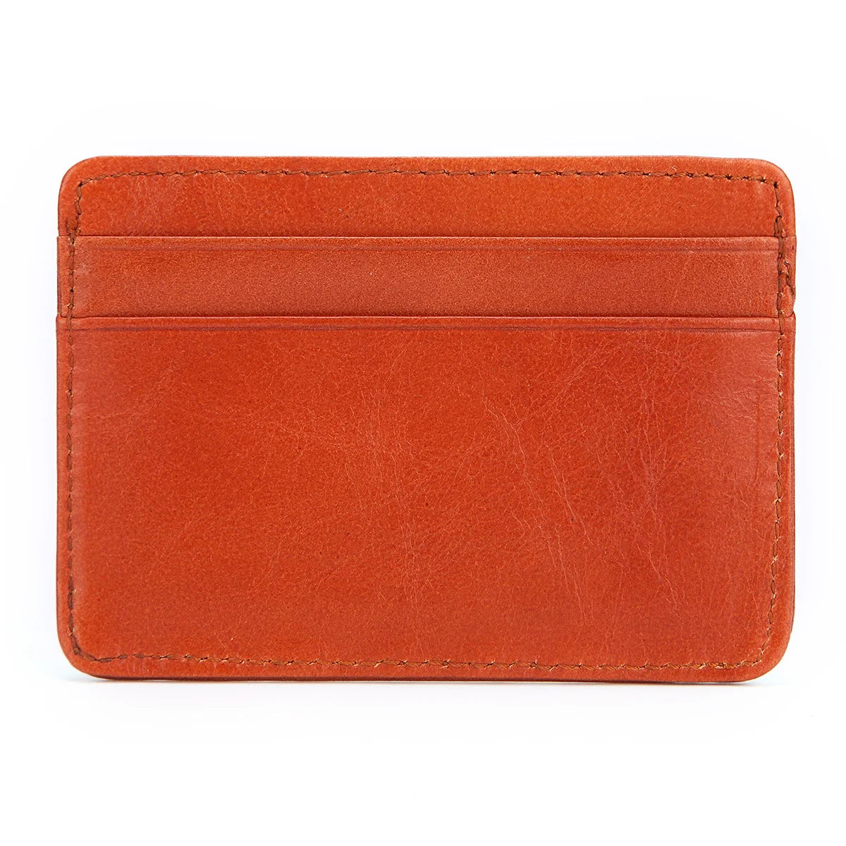 Genuine Leather Slim Card Holder Wallet