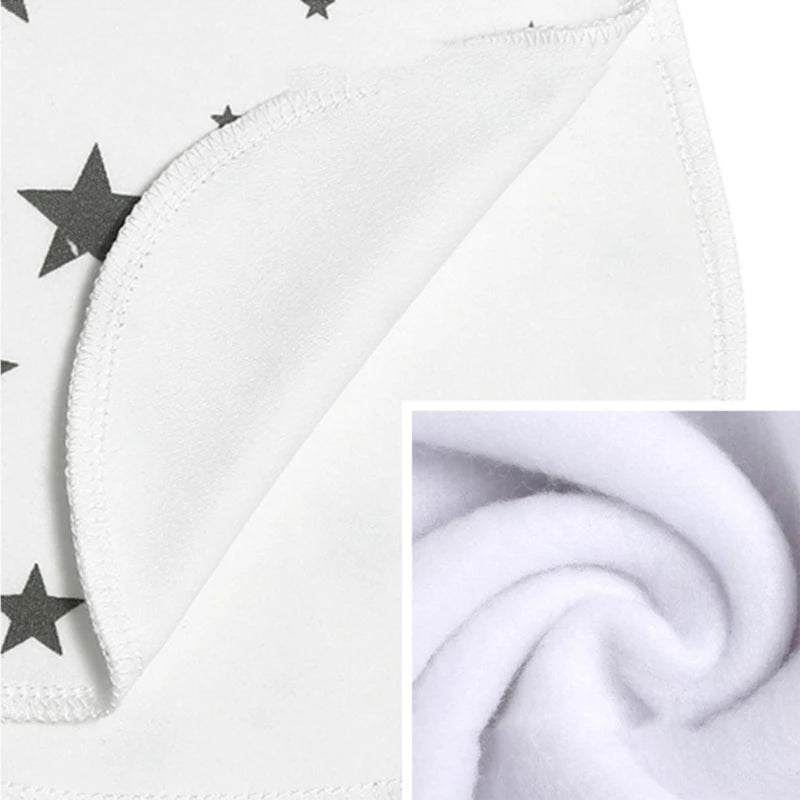Soft Cotton Burp Cloths for Newborns (2-Pack)