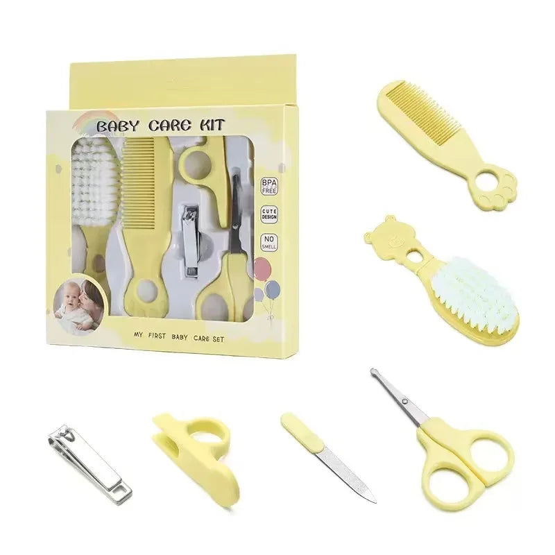 Baby Grooming Kit - 5-in-1 Safe Nail Care and Hair Grooming Set