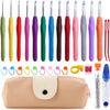 Ergonomic Crochet Hook Set with Accessories and Storage Bag