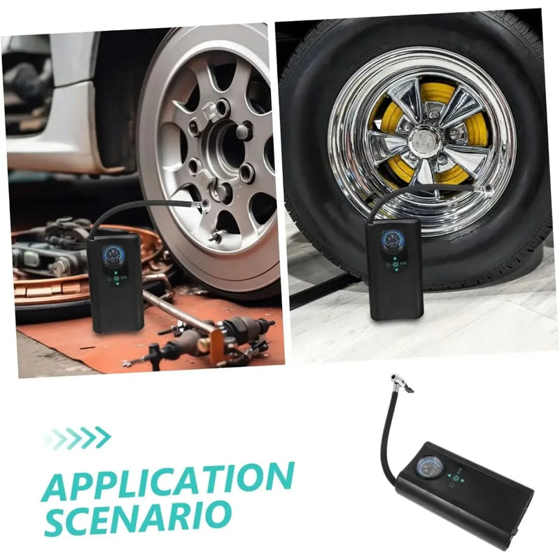 Portable Digital Tire Inflator with Auto Shut-Off