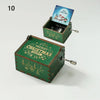 Hand-Cranked Wooden Music Box