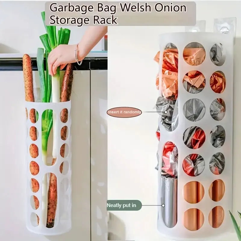 Wall-Mounted Trash Bag Dispenser