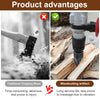 High-Carbon Steel Wood Log Splitter Drill Bit