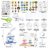 3-in-1 DIY Button Maker and Badge Press Kit