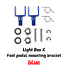 Durable Aluminum Footpegs with Pedal Bracket for Electric Dirt Bikes