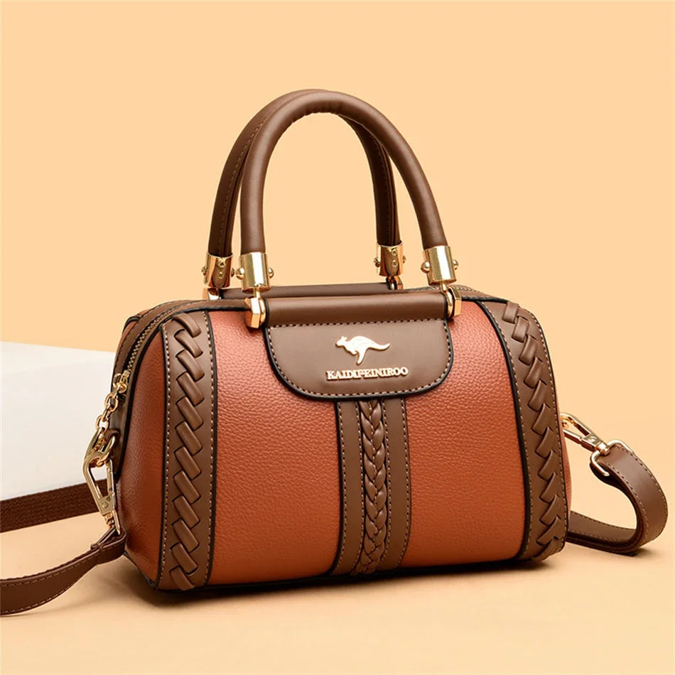 Luxury Leather Shoulder & Crossbody Bag for Women