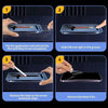 2-Pack Tempered Glass Screen Protector for iPhone with Auto Dust-Elimination Install