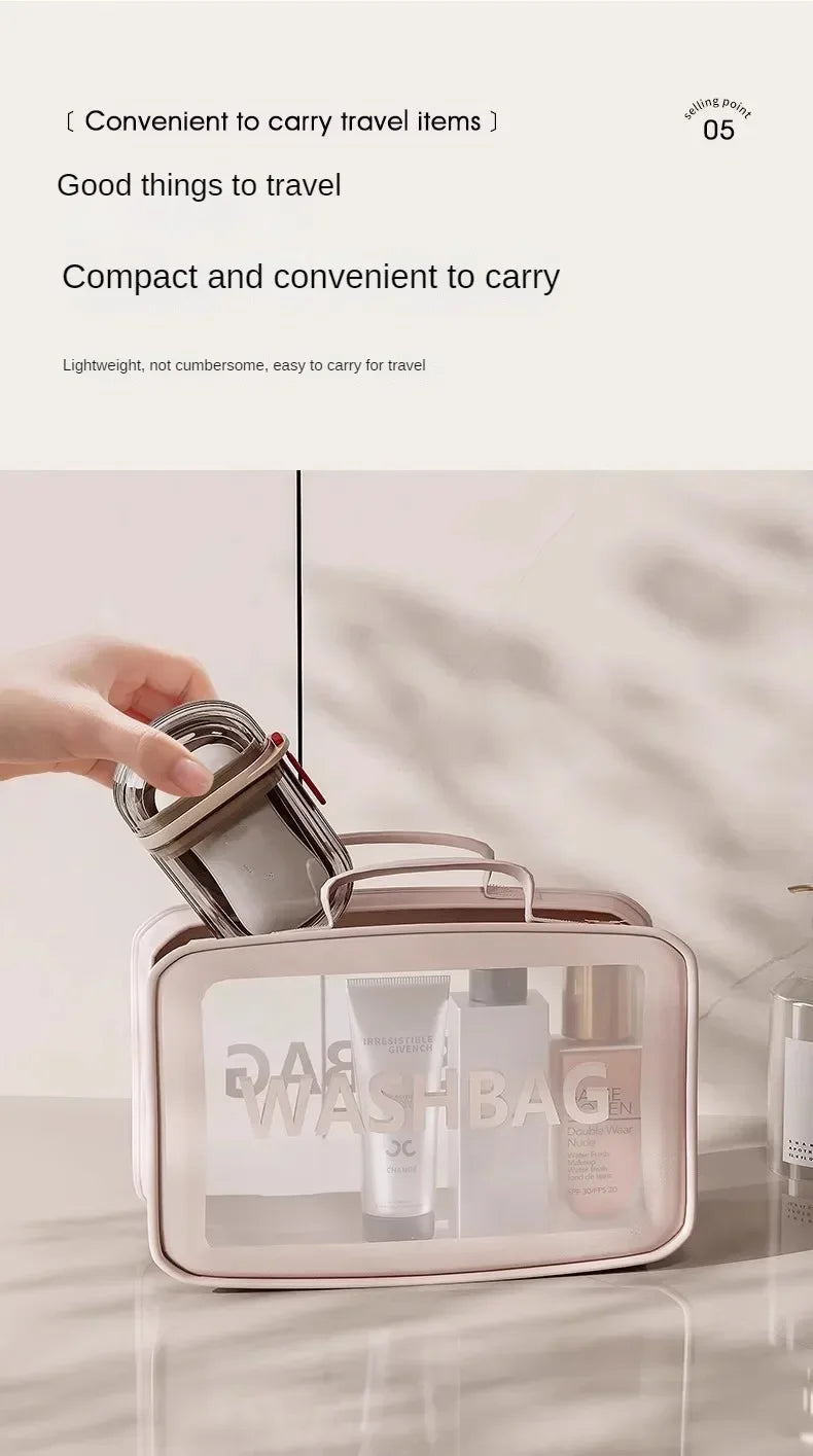 Leakproof Travel Soap Case with Drainage Tray