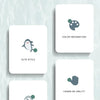 A set of floating bath toys featuring a little fishnet that opens up a new world for babies, highlighting color recognition, 