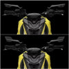 Universal Motorcycle Side Mirrors with Adjustable Winglets