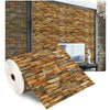 3D Self-Adhesive Brick Wall Panels