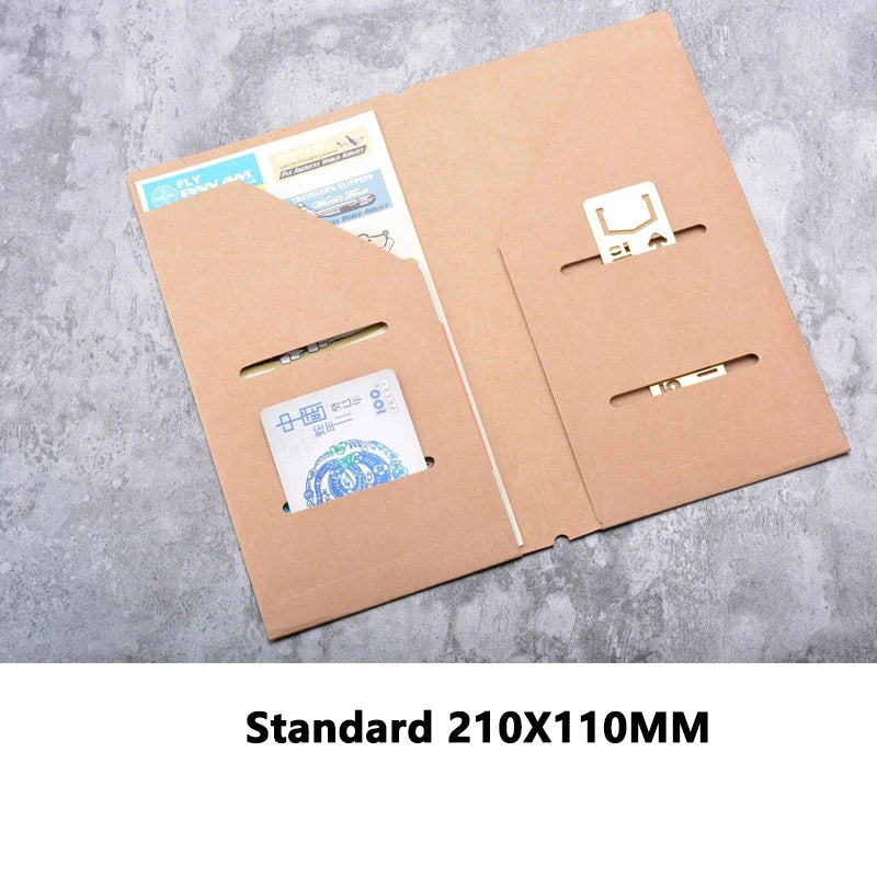 PVC Zipper Pouch for Traveler's Notebook