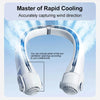 Bladeless Neck Fan with 3 Speed Settings