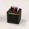 Vintage Amplifier-Style Guitar Pick Holder with Drawer