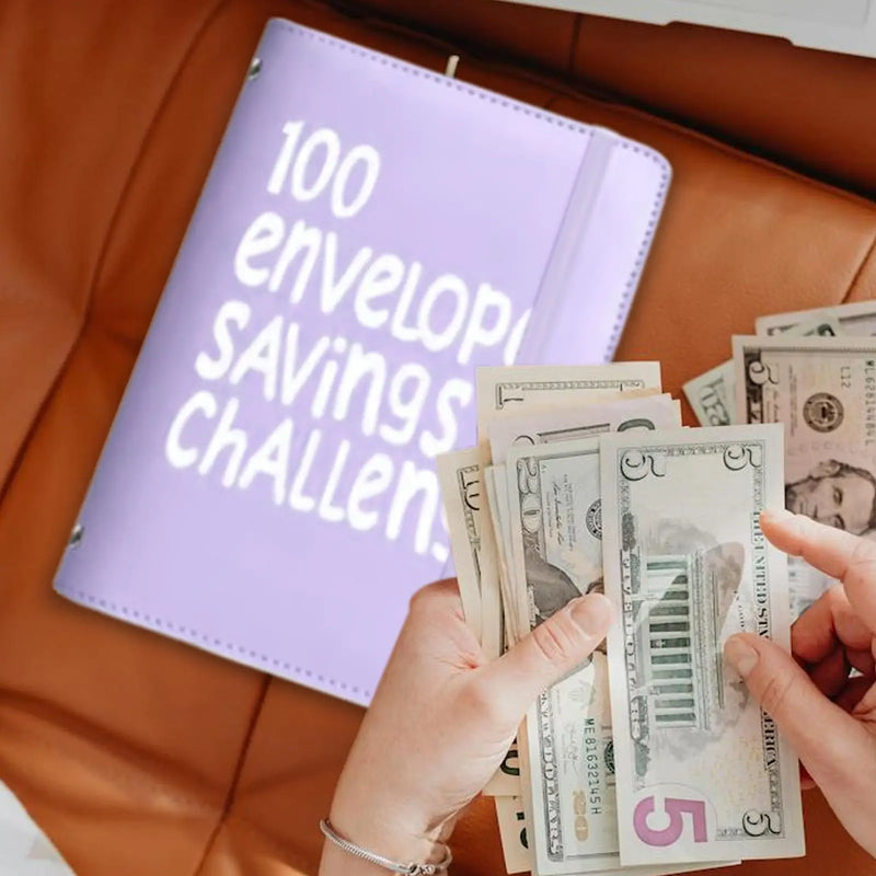 100 Envelope Money Saving Challenge Binder