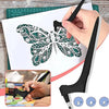 360° Rotating Blade Craft Cutter with 3 Replacement Blades