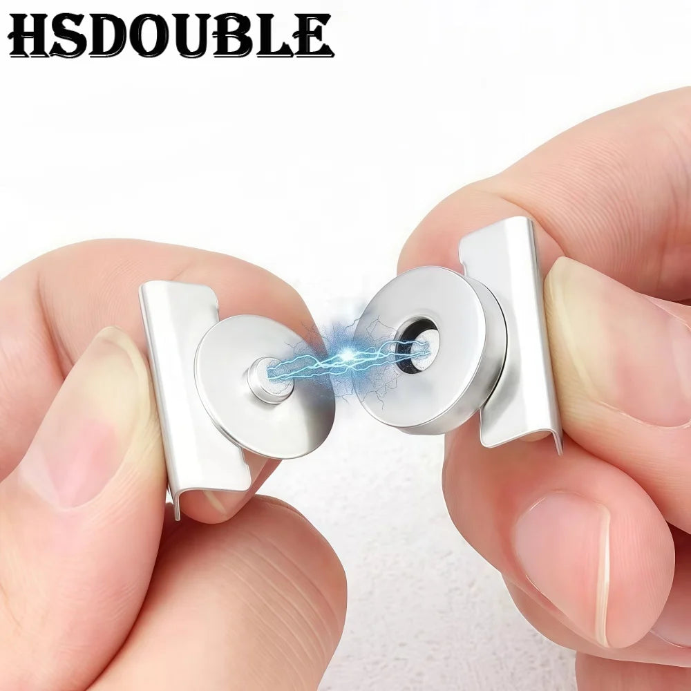 Seamless Magnetic Snap Buttons for Bags and Crafts