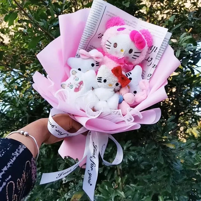 Hello Kitty Plush Rose Bouquet