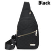 Women's Waterproof Sling Crossbody Bag with Adjustable Strap