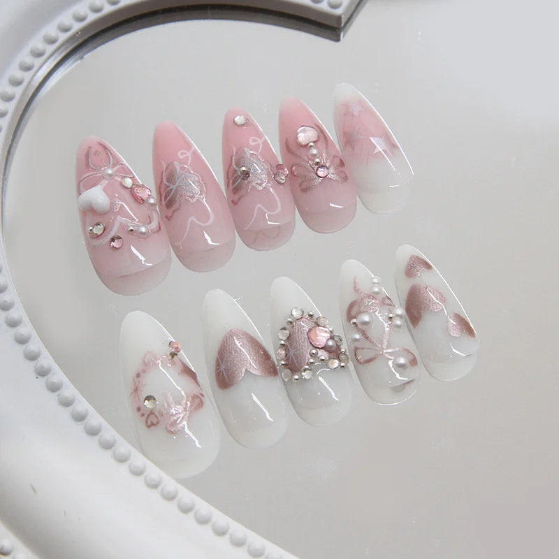 Press-On Artificial Nail Set